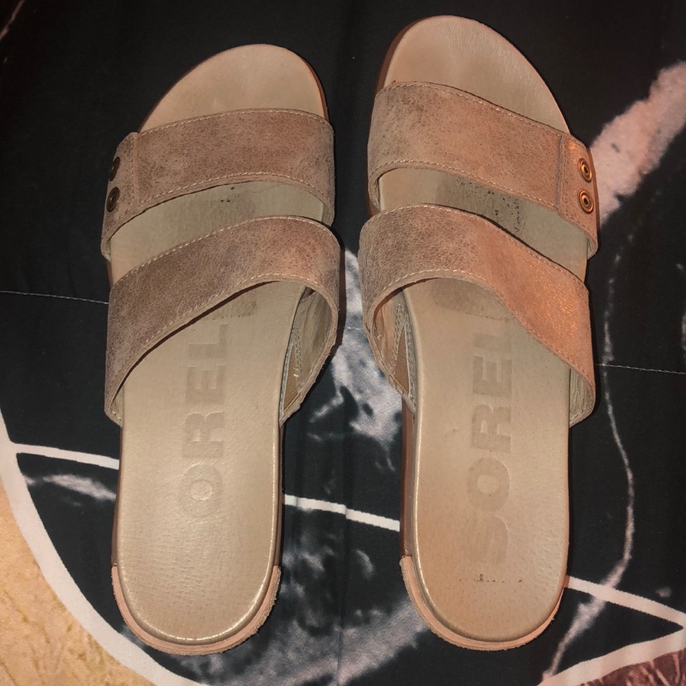 Sorel Tan Sandals